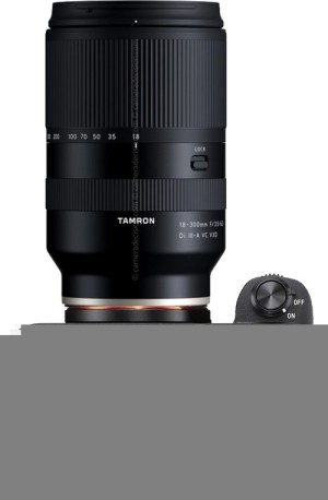 Sony A7CR with Tamron 18-300mm F3.5-6.3 Di Lens Size
