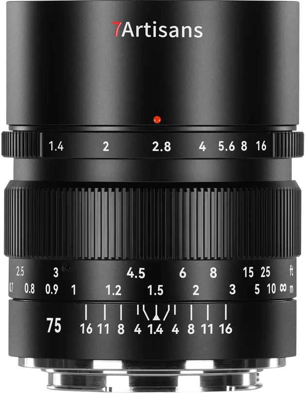 7Artisans 75mm f1.4