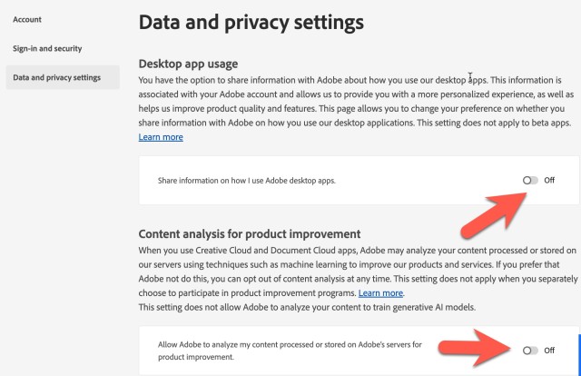 Adobe Privacy