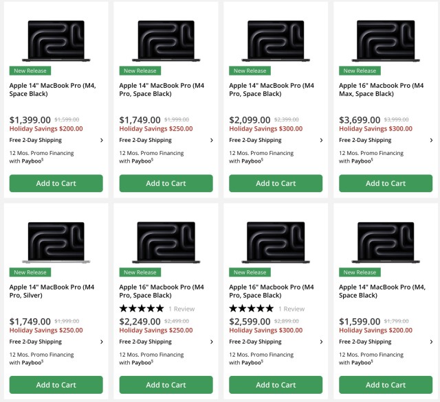 Apple MacBook Pro M4 Savings are Live!