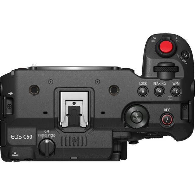 Canon EOS C50 Top View
