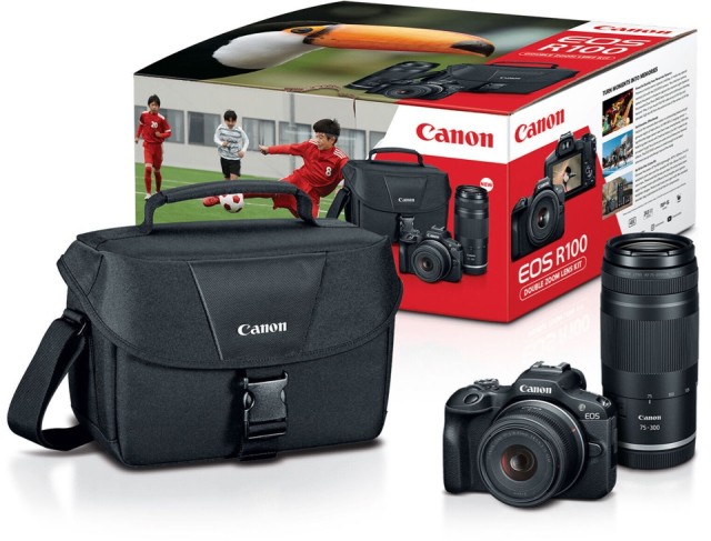 Canon EOS R100 Double Zoom Lens Kit