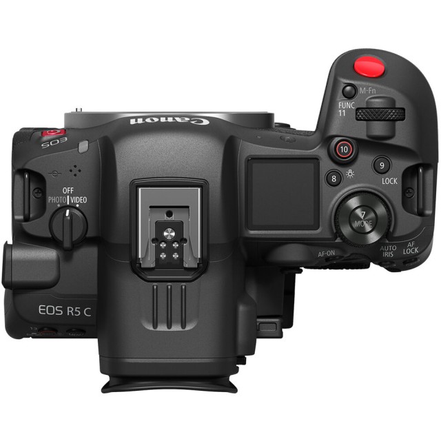 Canon EOS R5 C Top Plate with Photo-Off-Video Switch