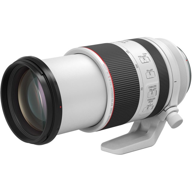 Canon RF 70-200mm F2.8 L is an extending zoom design