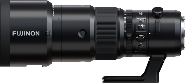 Fujifilm GF 500mm F5.6 R LM OIS WR is the longest lens for the G Mount