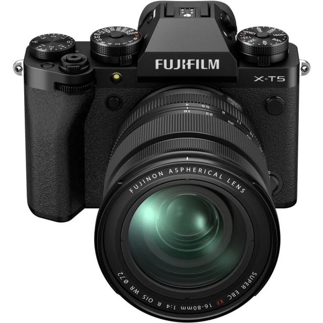 Fujifilm X-T5 with the  XF 16-80mm F4 R OIS WR kit