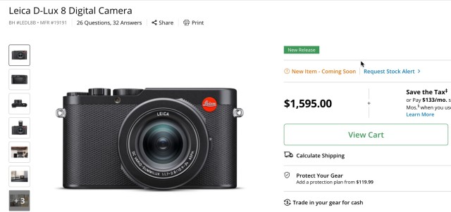 Leica D-Lux 9 is ready to pre-order