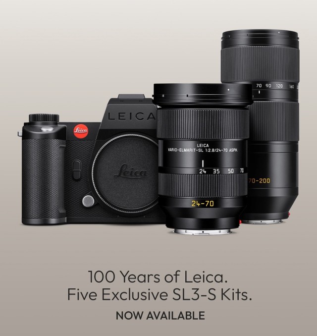 Leica Introduces 5 New SL3-S Kits 