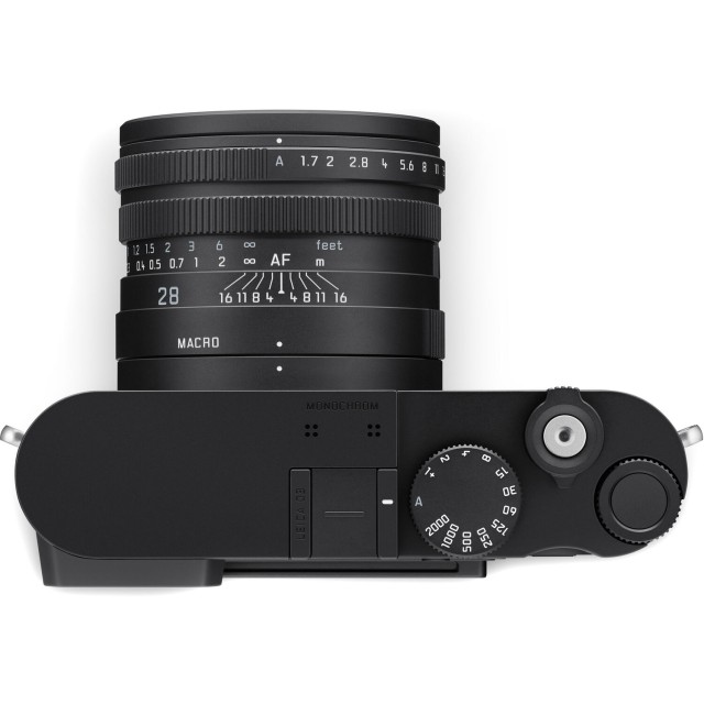 Leica Q3 Monochrom Top Plate with Monochrom Engraving