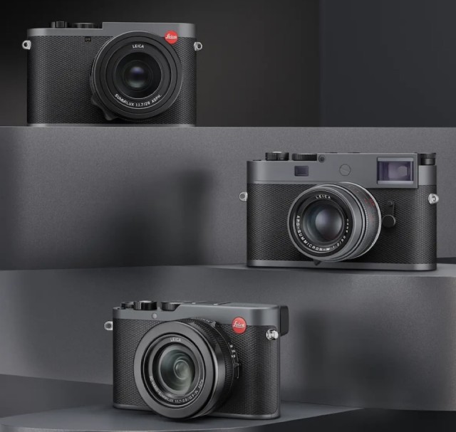 Leica Unveils Striking New Metal Gray Camera Lineup