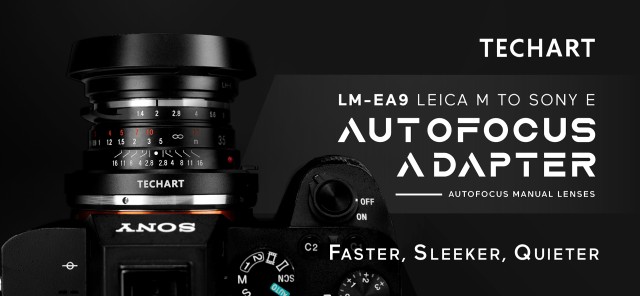 New Techart PRO Leica M to Sony E Autofocus Adapter version II LM-EA9