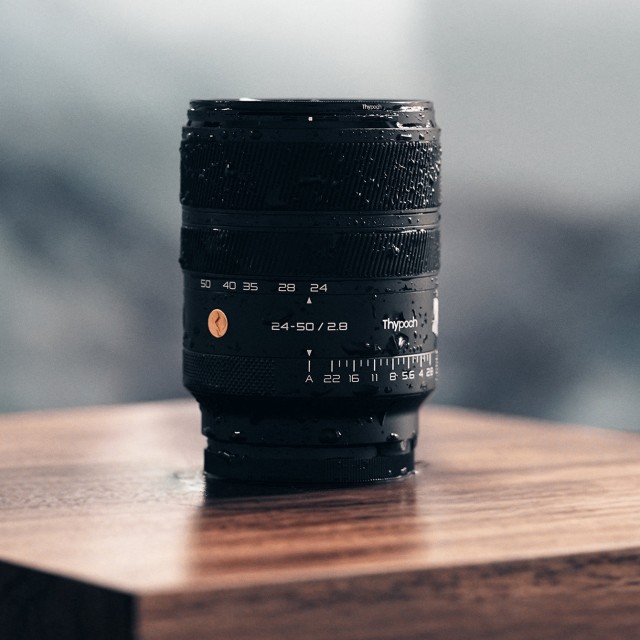 New Thypoch New Voyager 24-50mm f2.8 for E-Mount is weather sealed