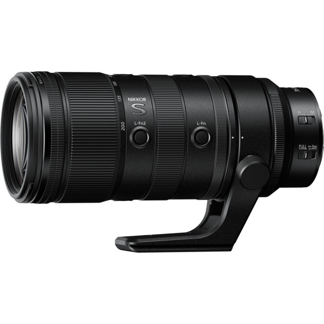 Nikon Nikkor Z 70-200 F2.8 VR S II  with the removable Tripod Collar Attached