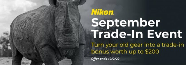Nikon Z Lens Trade-up Event