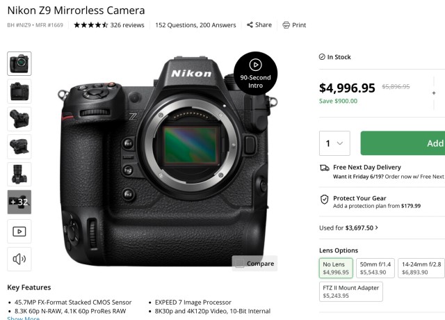 Nikon Z9 is the Ultimate Flagship Deal Right Now