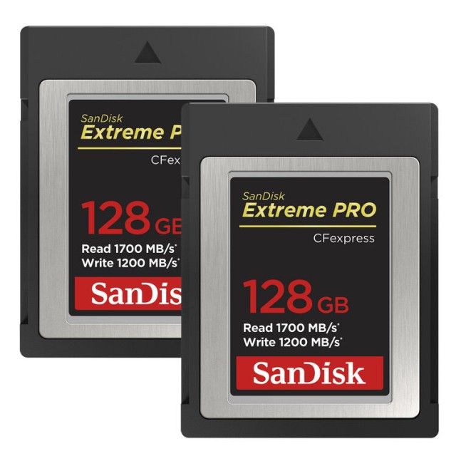 SanDisk 128GB Extreme PRO CFexpress Type B Card
