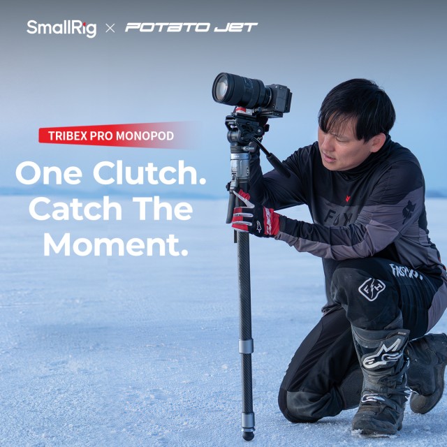 SmallRig and Potato Jet Launch the TRIBEX PRO Hydraulic Monopod