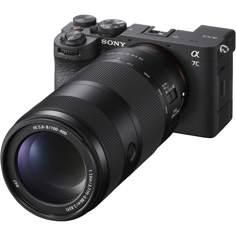 Sony FE 100-400mm f5.6-8 OSS on Sony A7C II Camera
