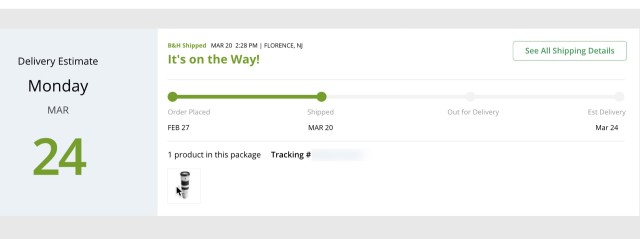 Sony FE 400-800mm Shipped