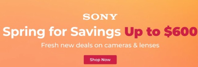 Sony USA Spring Sales 2023