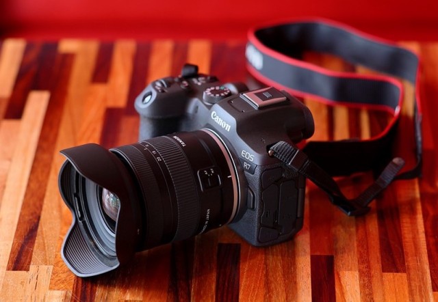 Tamron 11-20mm F2.8 RF Mount with the Canon EOS R7 Camera Image Credit Tamron