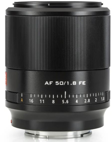 Viltrox 50mm F1.8 AF for FE and Z Mounts