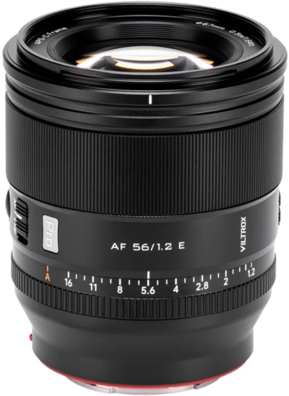 Viltrox AF 56mm F1.2 Pro available in Sony E and Fujifilm X mount versions