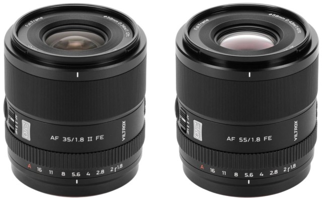 Viltrox Expands Evo Prime Series with New 35mm and 55mm Apochromatic Lenses
