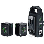 Anton/Bauer Titon Micro 150 V-Mount Two-Battery Kit with VM2 Charger for the Z CAM E2-F6 II 6K