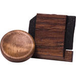 Artisan Obscura Soft Shutter Release & Hot Shoe Cover Set (Small Concave, Threaded, Walnut Wood) for the Fujifilm X-T1 IR