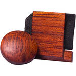 Artisan Obscura Soft Shutter Release & Hot Shoe Cover Set (Small Convex, Threaded, Bloodwood) for the Fujifilm X-T1 IR