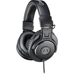 Audio-Technica ATH-M30x Closed-Back Monitor Headphones (Black) for the Canon EOS C80