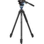 Benro A2573F Aluminum Single Tube Tripod with S6Pro Fluid Video Head for the Leica M11 Monochrom