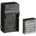 Bescor BLG10 Coupler, Battery, Charger, AC Adapter & D-Tap Adapter Kit for Select Panasonic and Leica Cameras for the Panasonic G100