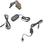Bescor BLH-1 Coupler, AC Adapter, and 5V USB to 8V Adapter for the Olympus E-M1 III
