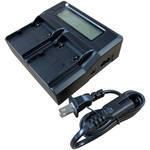 Bescor Canon BP-A60 Dual-Bay Battery Charger with LCD Screen for the Canon EOS C80