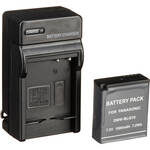 Bescor DMWBLG10 Battery and Charger Kit for Select Panasonic and Leica Cameras for the Panasonic ZS80