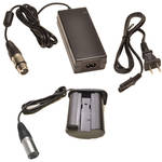 Bescor DRE19XAC Battery Coupler with 4-Pin Male XLR and PSA-124 Power Supply for the Canon 1D X III