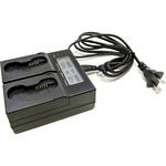 Bescor Dual Bay LCD Charger for EN-EL18C-Style Batteries for the Nikon D6