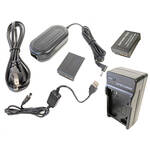 Bescor LPE17 Battery, Charger, Coupler, AC Adapter & 5V USB Adapter Kit for Select Canon Digital Cameras for the Canon M3
