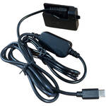Bescor LP-E17 Dummy Battery with USB Type-C Connector Kit for the Canon T6i