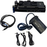 Bescor Multi-Output V-Mount Battery Plate with BLH-1 Dummy Battery for the Canon R3