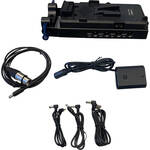 Bescor Multi-Output V-Mount Battery Plate with FZ100 Dummy Battery for the Sony FX2
