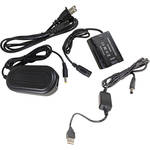 Bescor NP-W235 Coupler, AC Adapter, 5VUSB8V 5V USB Power Source to Coupler Adapter Kit for the Fujifilm GFX 100 II