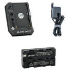 Blind Spot Gear Power Junkie V2 with NP-F550 Battery and Canon LP-E6 Battery Adapter Kit (USB-C Connector) for the Canon 90D