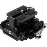 Bright Tangerine LeftField QR Baseplate for Z CAM E2 Series with Standard Riser/Dovetail for the Z CAM E2 4K