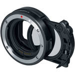 Canon Drop-In Filter Mount Adapter EF-EOS R with Circular Polarizer Filter for the Canon EOS C70