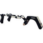 Cavision Shoulder Pad System Package With Dual Handgrips for the Fujifilm GFX 100S