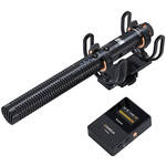 Comica Audio VM30 Wireless Shotgun Microphone System (2.4 GHz) for the Blackmagic Cinema 4K
