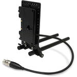 Core SWX Battery Plate with Cheese Plate, 15mm LWS Rod Clamp & 4-Pin XLR (Gold Mount) for the Canon EOS C400